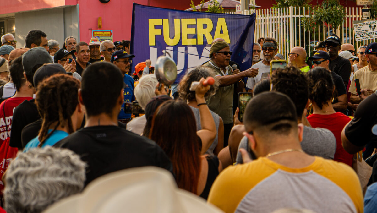 Protesta contra Luma la Privatización Fracasó